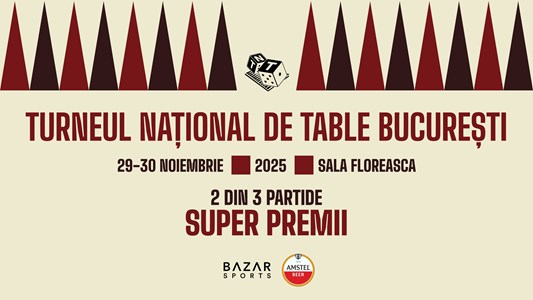 bilete Turneul National de Table Bucuresti
