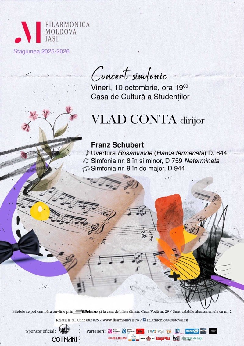 bilete Concert simfonic – Schubert
