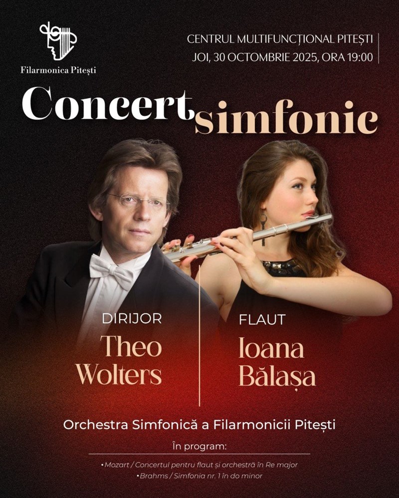 bilete Concert Simfonic - Theo Wolters - Ioana Balasa