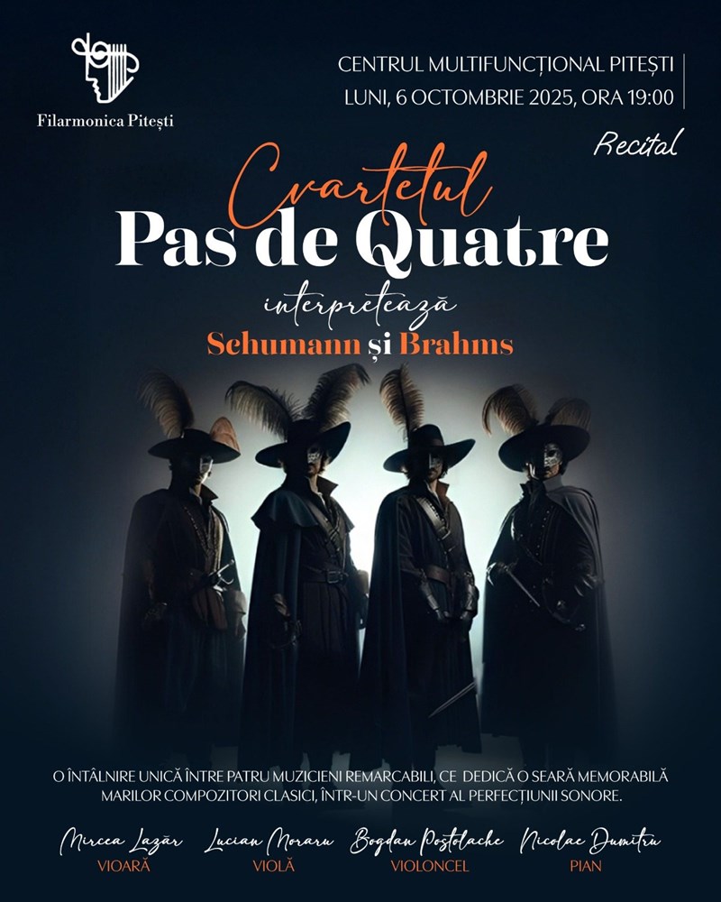 bilete Cvartetul Pas de Quatre