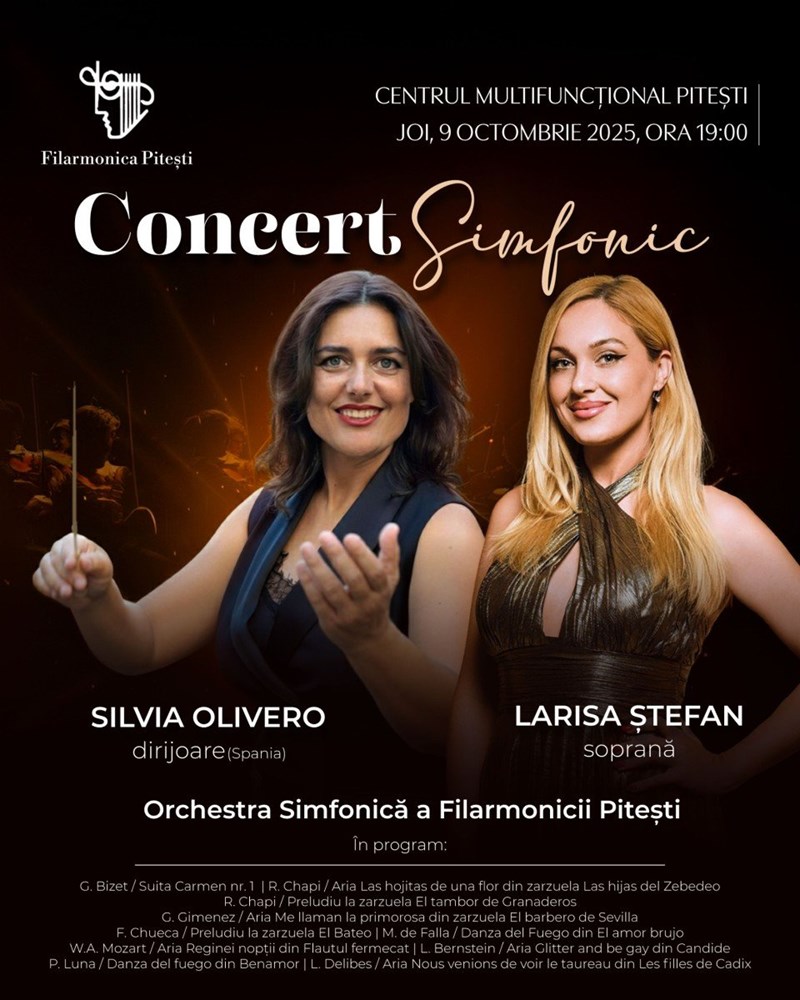 bilete Concert simfonic - Silvia Olivero