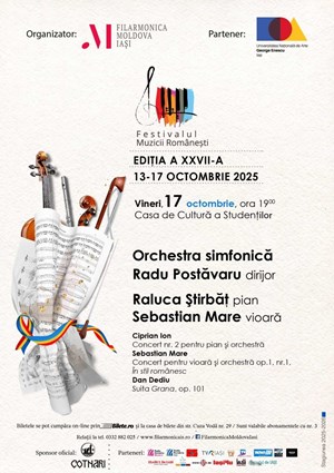 Concert simfonic de închidere a Festivalului Muzicii Românești, ediția a XXVII-a