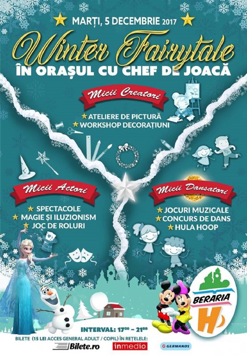 bilete Winter Fairytale in Orasul cu Chef de Joaca