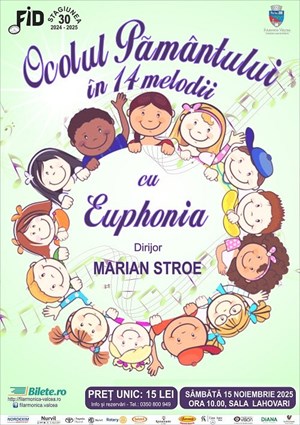 Ocolul Pamantului in 14 melodii cu Euphonia