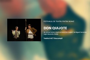 bilete la DON QUIJOTE - Teatrul Tineretului, Piatra Neamt