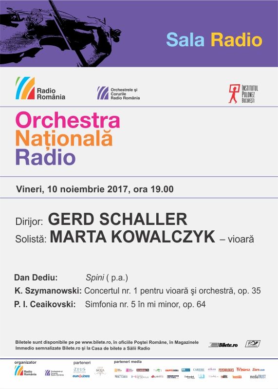 bilete Gerd Schaller - Orchestra Nationala Radio