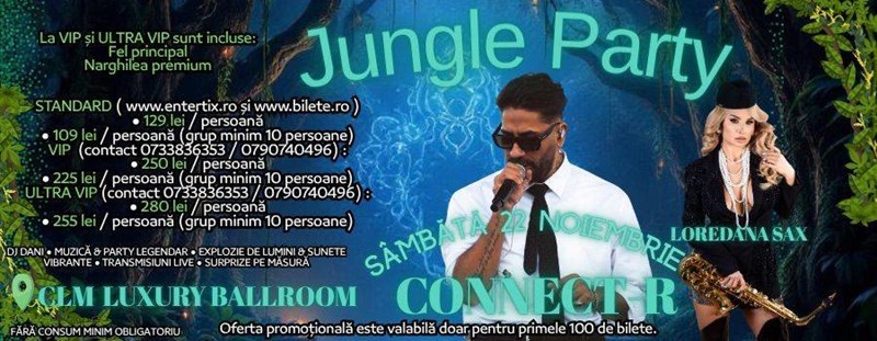 bilete JUNGLE PARTY