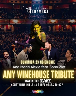 AMY WINEHOUSE TRIBUTE | Back to Black | Ana Maria Alexie & Sorin Zlat