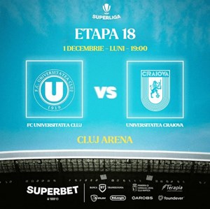 FC Universitatea Cluj - Universitatea Craiova