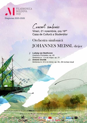 Concert simfonic – Beethoven, Dvořák