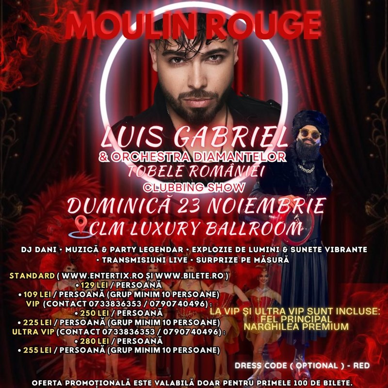 bilete MOULIN ROUGE