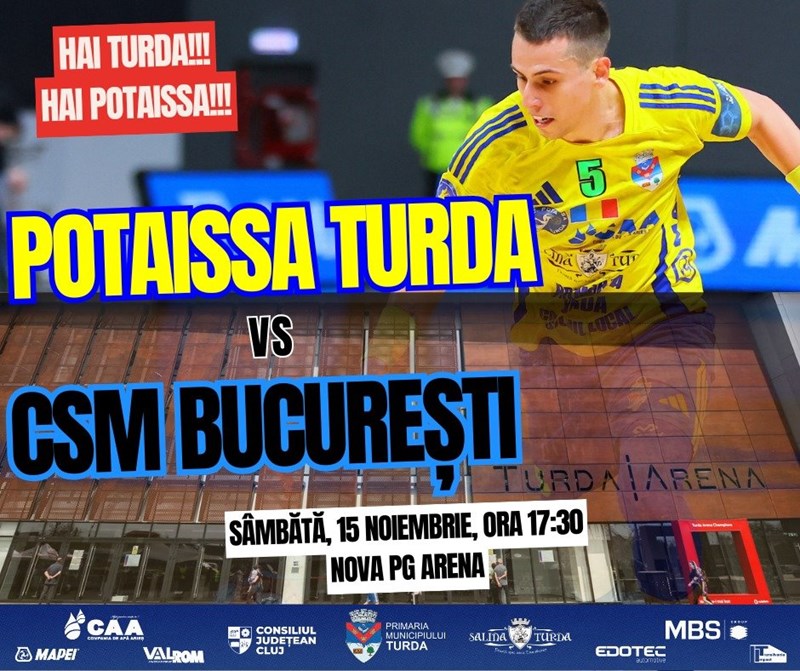bilete AHC POTAISSA TURDA vs CSM BUCUREȘTI