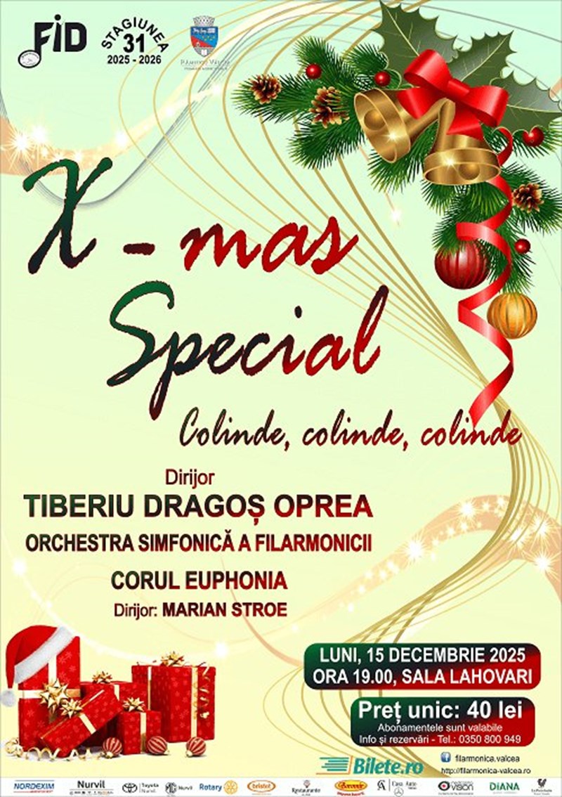 bilete X-MAS SPECIAL – COLINDE, COLINDE, COLINDE
