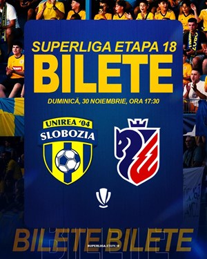 Unirea Slobozia - FC Botosani