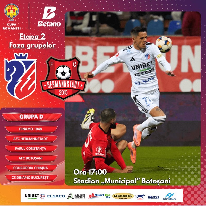 bilete FC Botosani - FC Hermannstadt