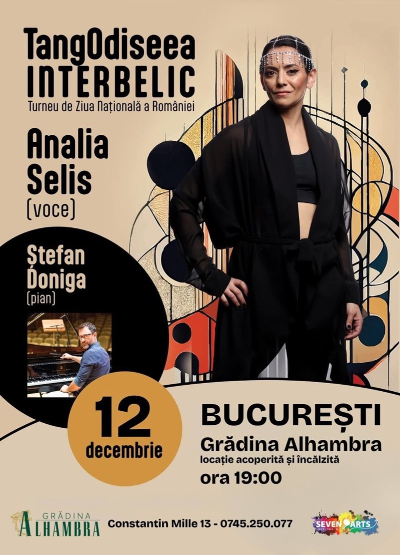 bilete ANALIA SELIS CONCERT - TANGODISEEA INTERBELIC