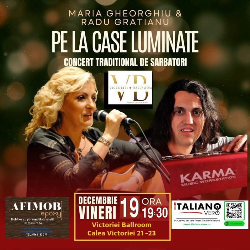 bilete Concert tradițional de sărbători - PE LA CASE LUMINATE