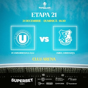 FC Universitatea Cluj - Farul Constanta