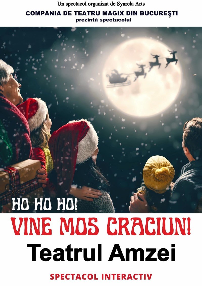 bilete Ho Ho Ho, Vine Moș Crăciun!