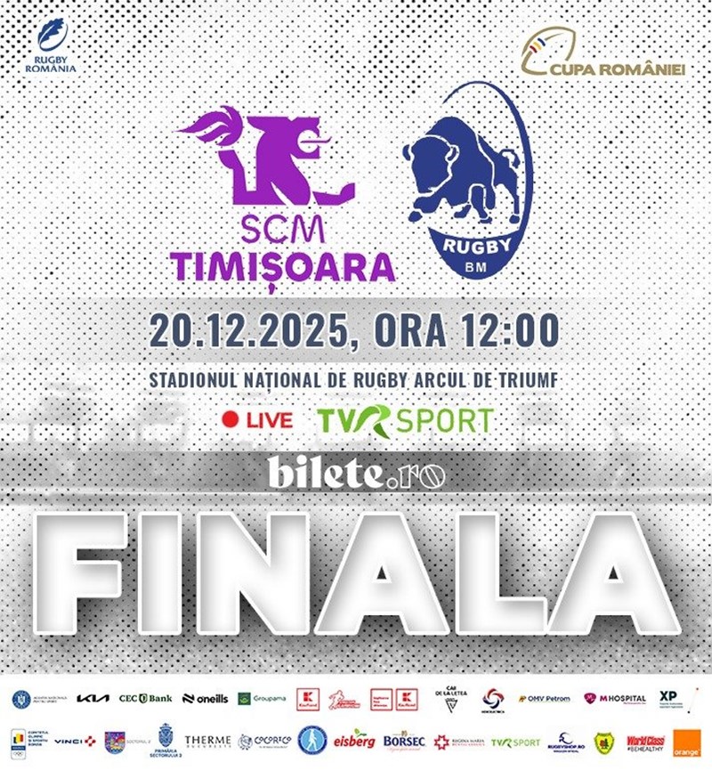 bilete Finala Cupei Romaniei la Rugby