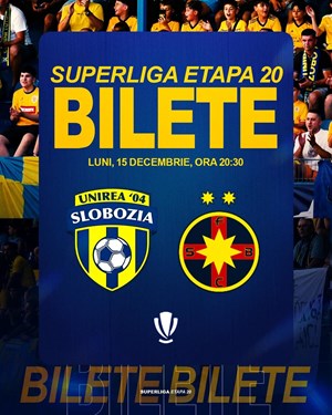 Unirea Slobozia - FCSB
