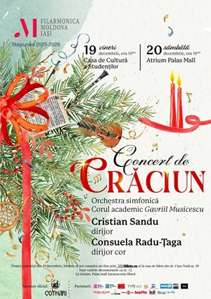 Concert de Craciun - Filarmonica Moldova Iasi