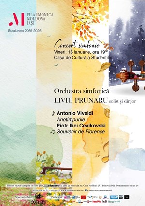 Concert simfonic – Vivaldi, Ceaikovski