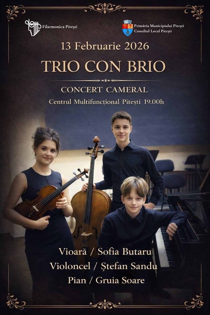 bilete Trio Con Brio - Concert Cameral