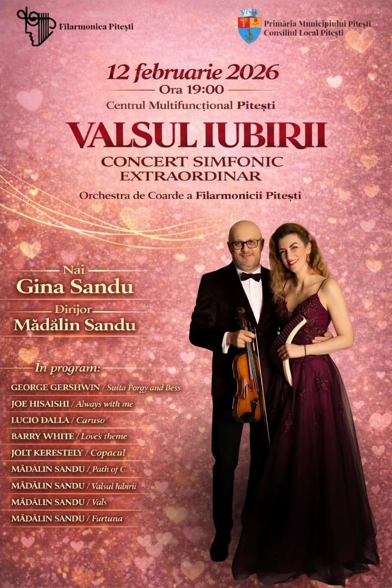 bilete Valsul Iubirii - Filarmonica Pitesti