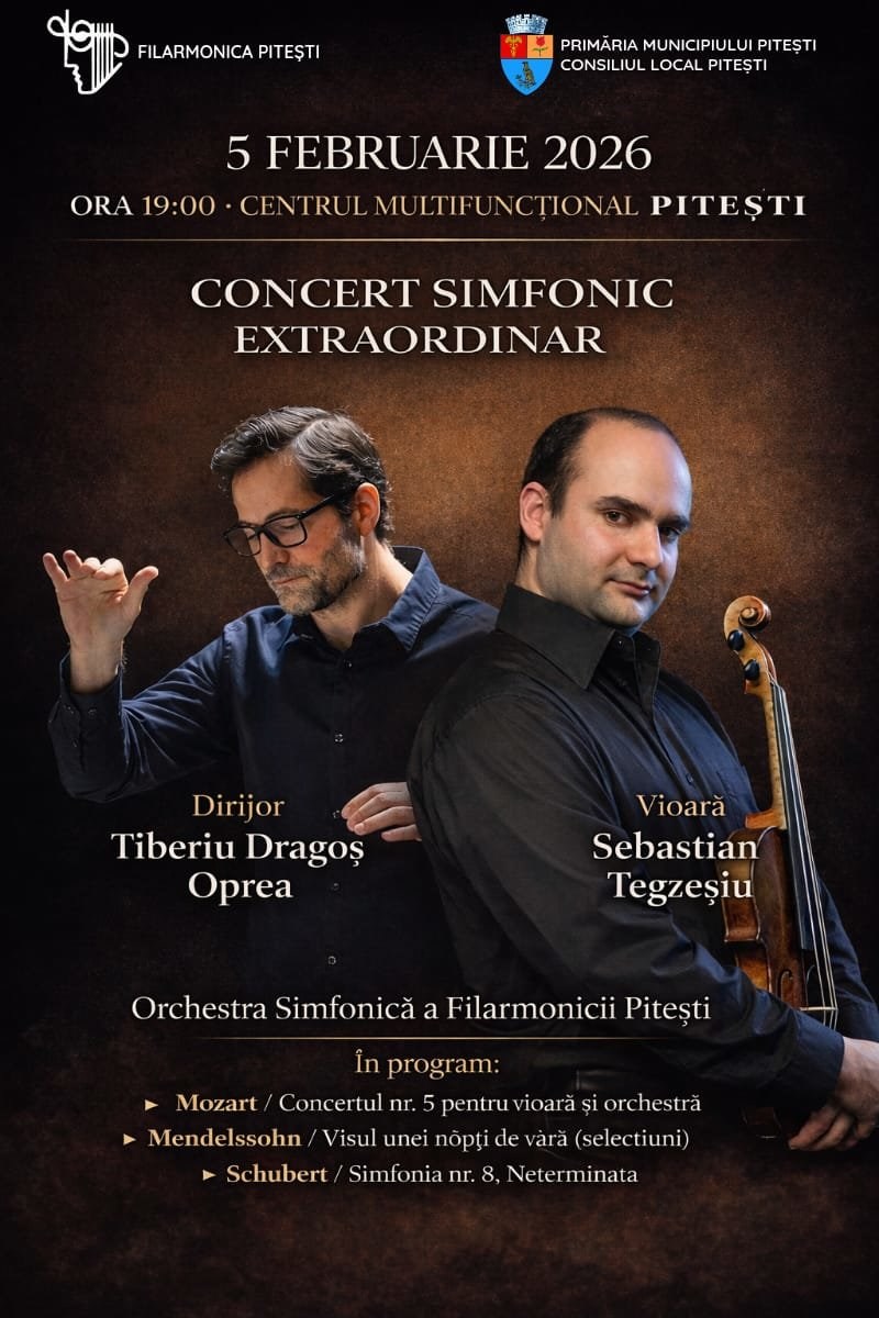 bilete Concert simfonic Extraordinar - Filarmonica Pitesti