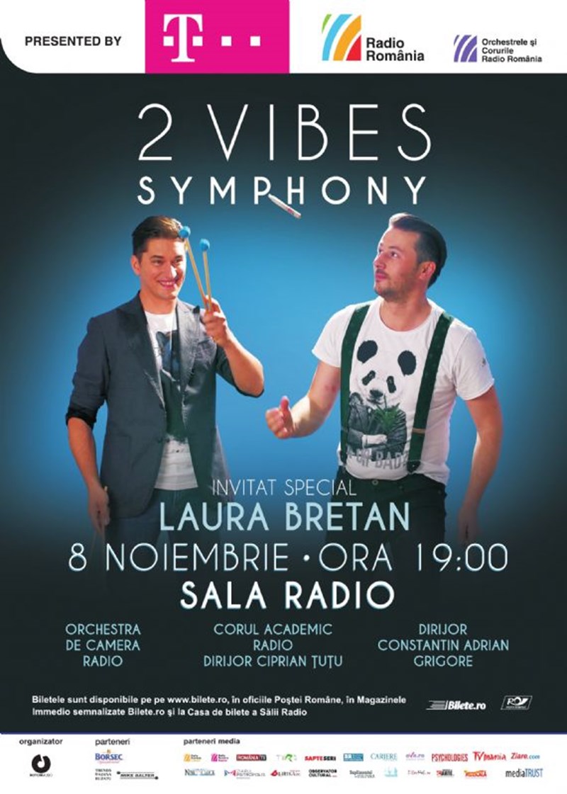 bilete 2 Vibes Symphony - Laura Bretan - Corul Academic Radio