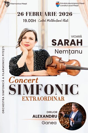 Concert simfonic extraordinar - Sarah Nemtanu
