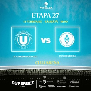 bilete la FC Universitatea Cluj v AFK Csikszereda Miercurea Ciuc