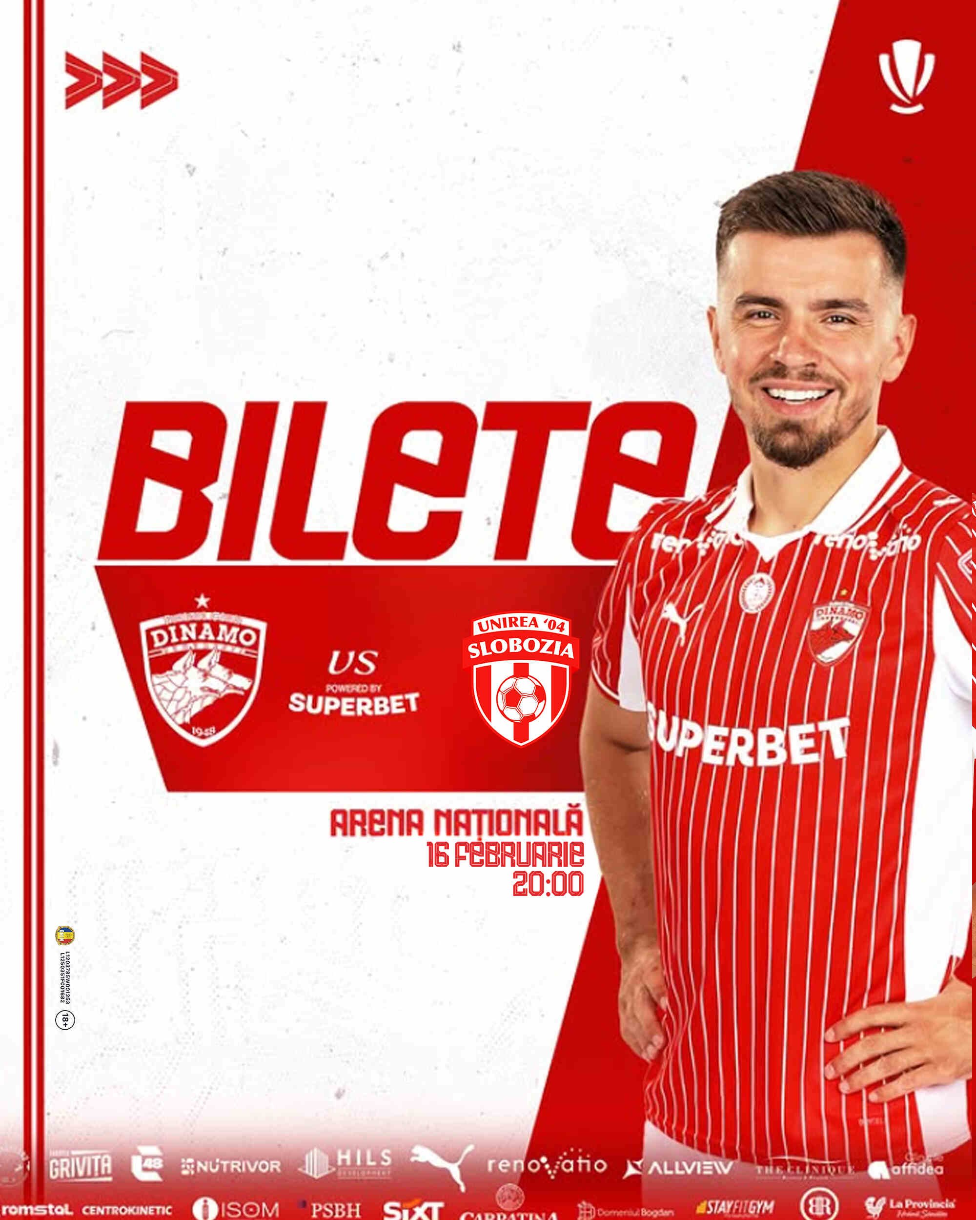 poziții unirea slobozia vs dinamo bucurești
