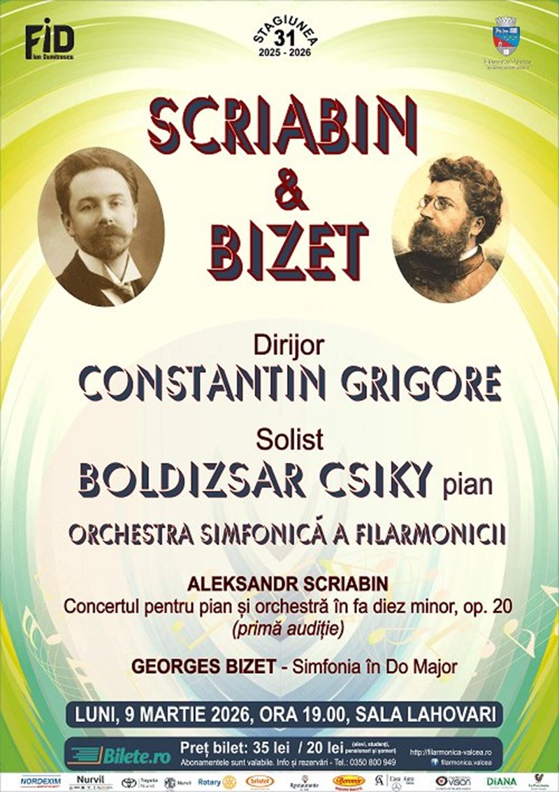 bilete SCRIABIN & BIZET