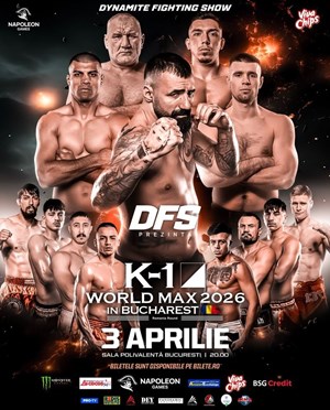 Dynamite Fighting Show prezintă: K-1 World Max la București