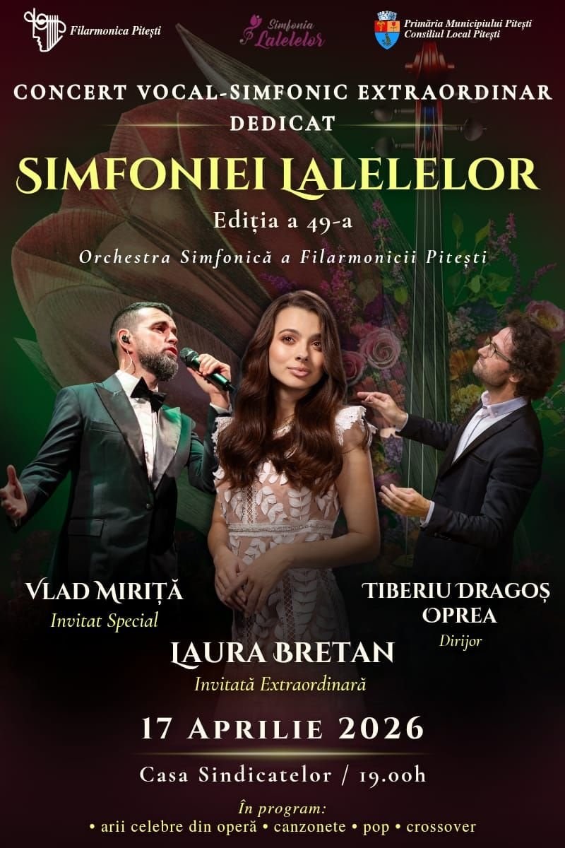 bilete Concert Vocal - Simfonic Extraordinar dedicat Simfoniei Lalelelor, ediția 49