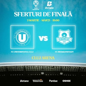 bilete la FC Universitatea Cluj - AFC Hermannstadt
