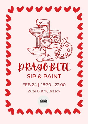 Sip & Paint - Dragobete Edition