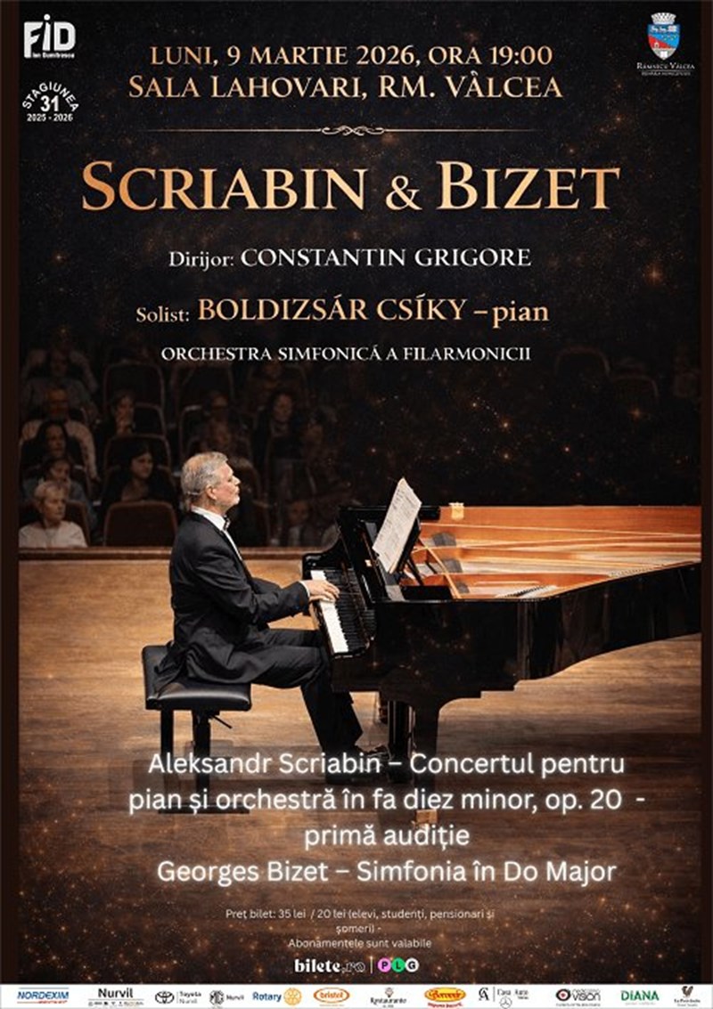 bilete SCRIABIN & BIZET