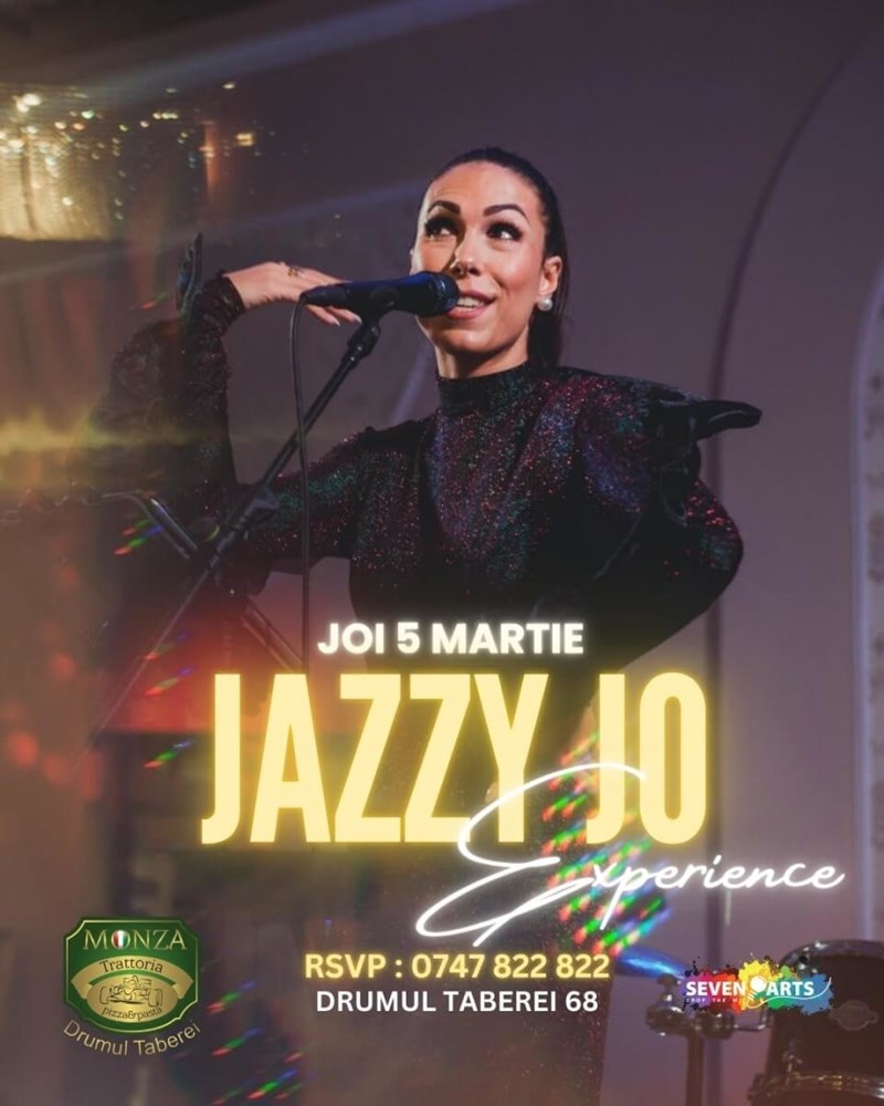 bilete Jazzy Jo Experience – Spring Vibes
