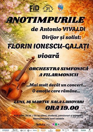 Anotimpurile de Antonio Vivaldi