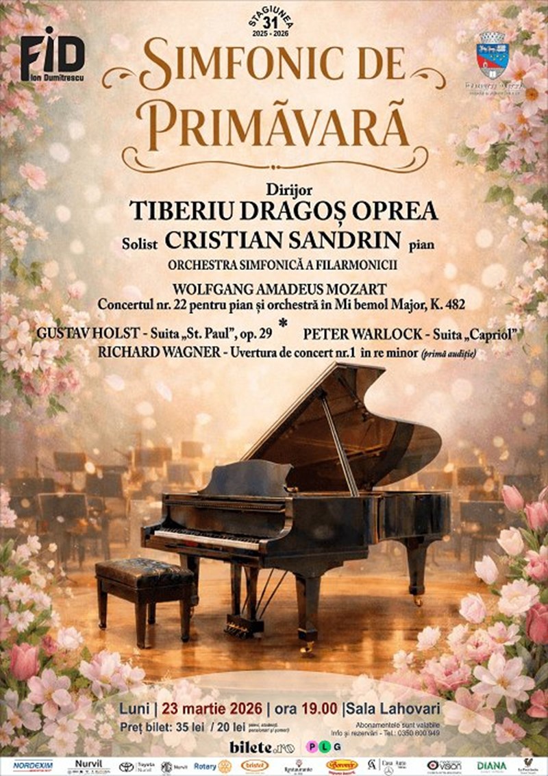 bilete SIMFONIC DE PRIMĂVARĂ