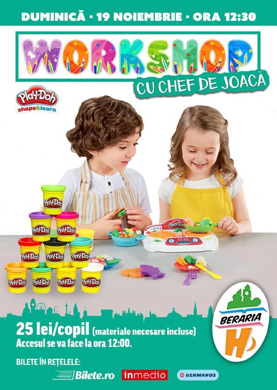 bilete Workshop Play-Doh