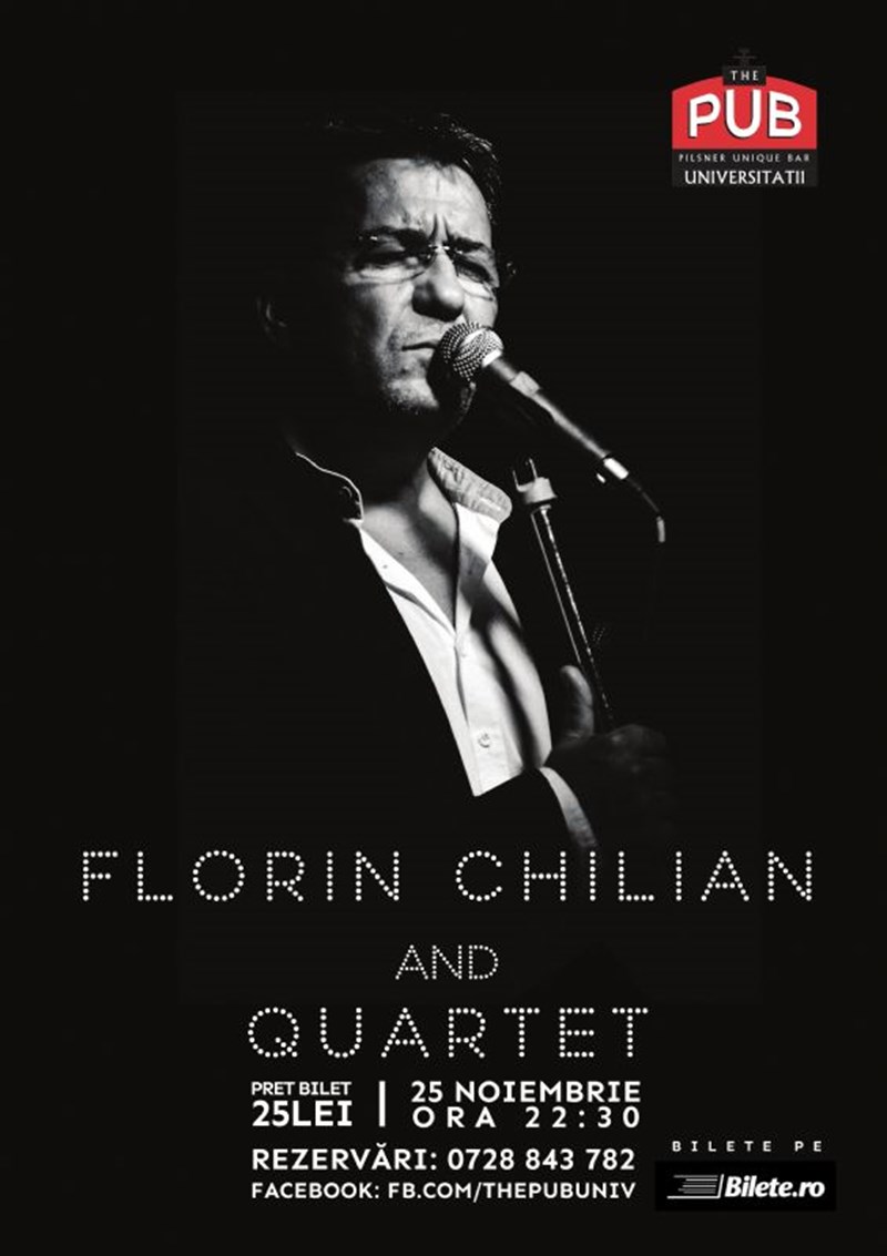 bilete Concert Florin Chilian & Quartet - Live