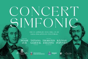Concert simfonic - Dirijor Noam Zur