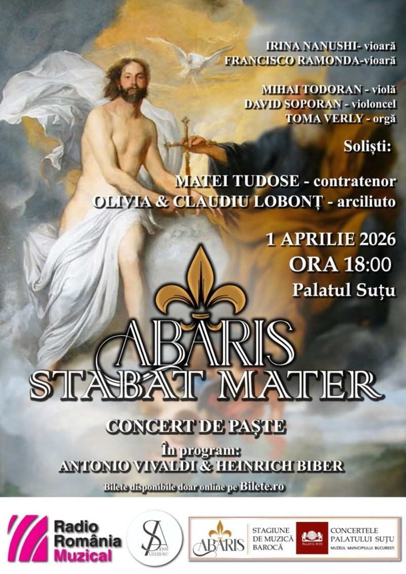 bilete Abaris Stabat Mater - Conert de Paste