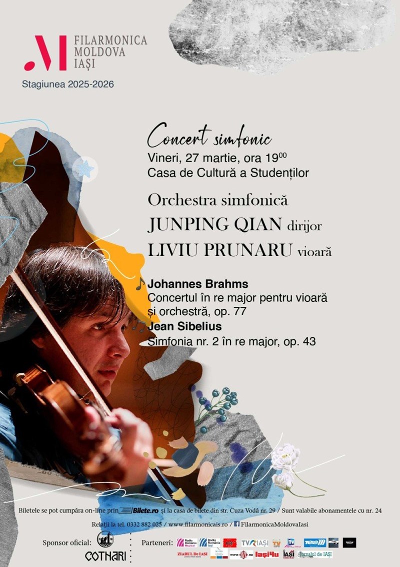 bilete Concert simfonic – Brahms, Sibelius