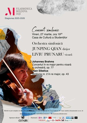 Concert simfonic – Brahms, Sibelius