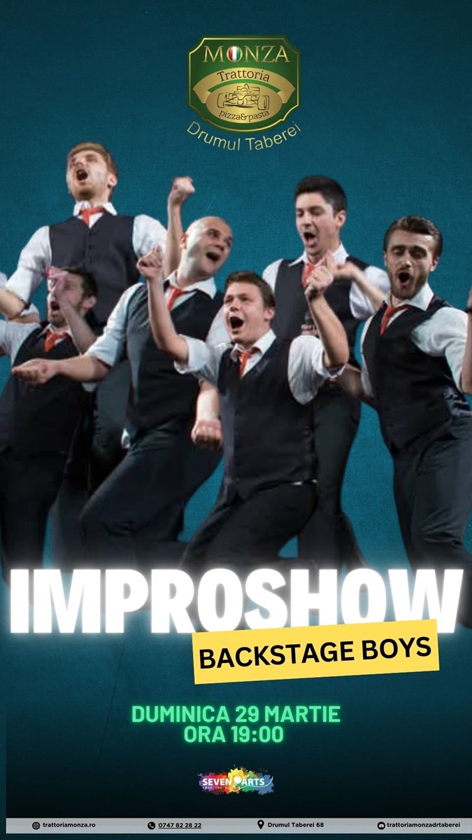 bilete IMPROSHOW | Backstage Boys